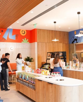 Couplet Coffee's second store in Downtown Los Angeles at 888 S Figueroa Street.