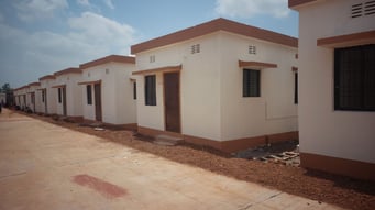 Image of a community housing where JalSevak Solutions recently completed the commissioning of a 25,000 litres/day greywater recycling system.