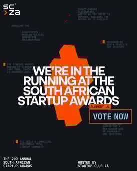 Jobox nominated for #1 Startup Tech Company at the prestigious Startup Club ZA South African Startup Awards 2024