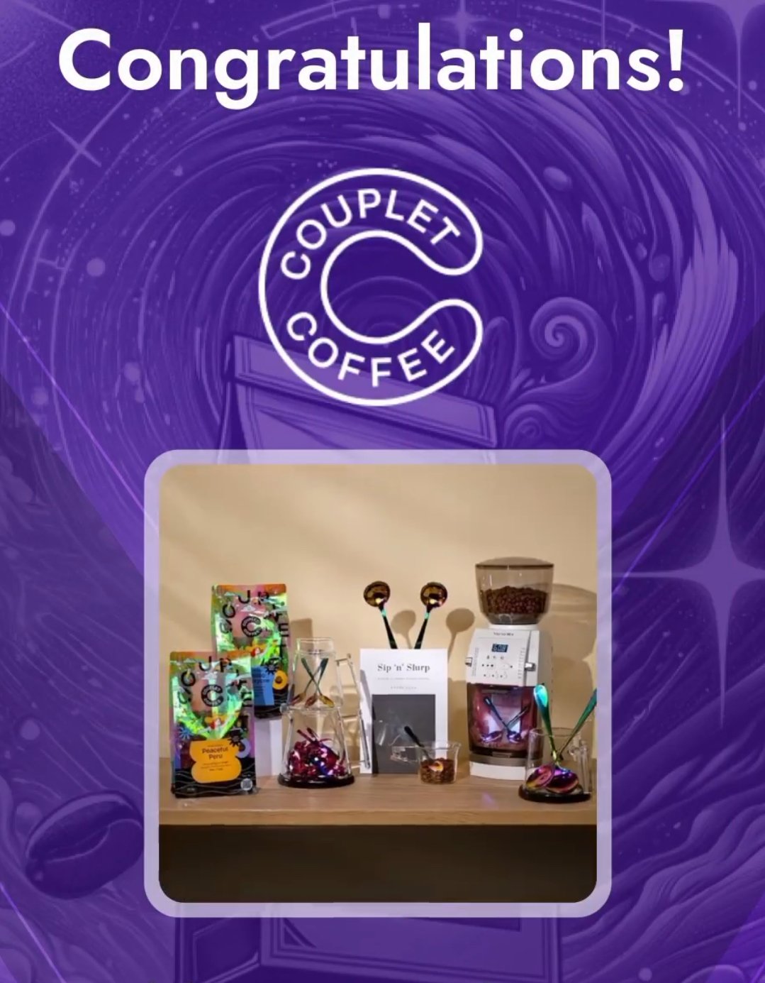 MTPAK category winner Couplet Coffee