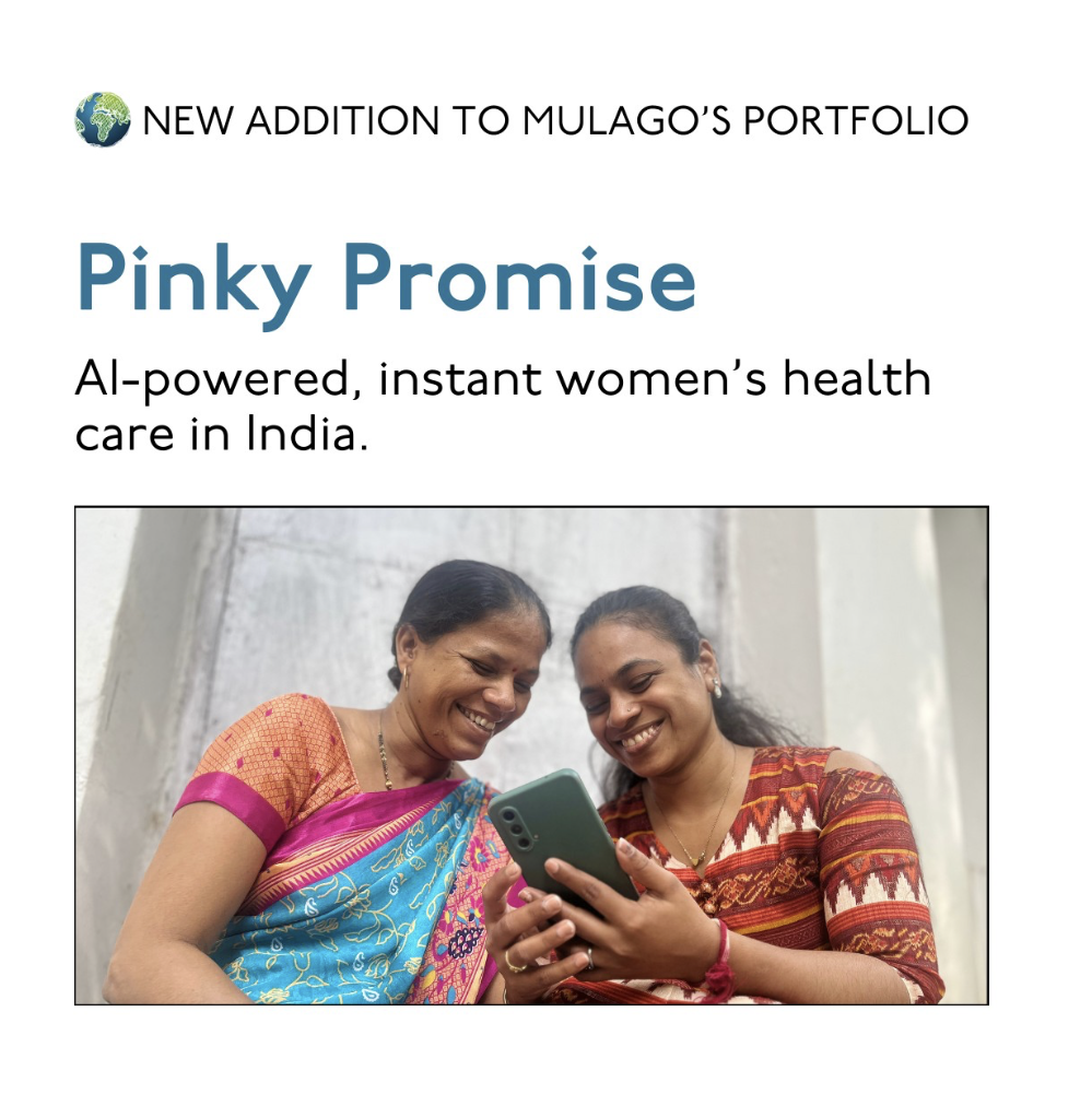 Women in India using Pinky Promise's app