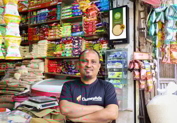 Priyoshop's representative at its registered mom-and-pop shop