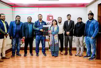 Image representing the partnership between Priyoshop and Chhaya health insurance to extend coverage to Priyoshop staff members.