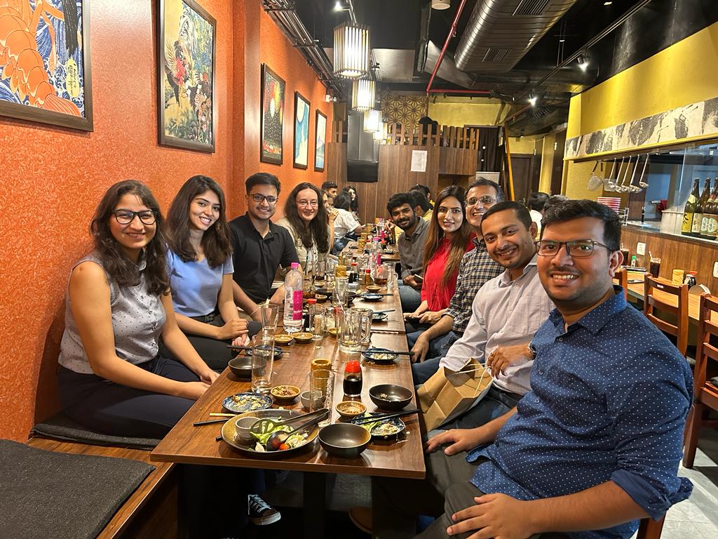 Cohort lunch with Shruthi Cauvery Iyer, Impact Investor