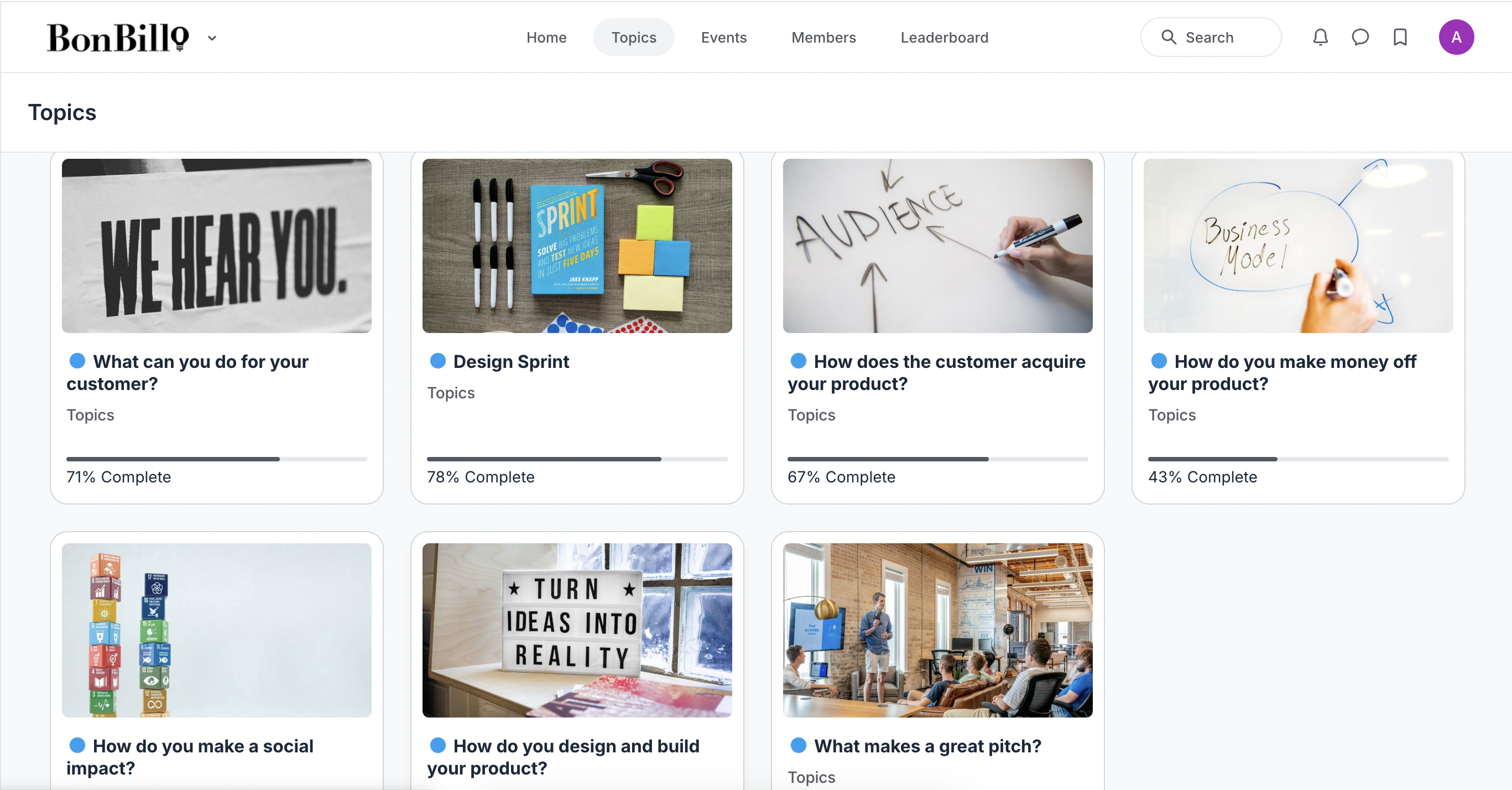 Startup Topics page 2